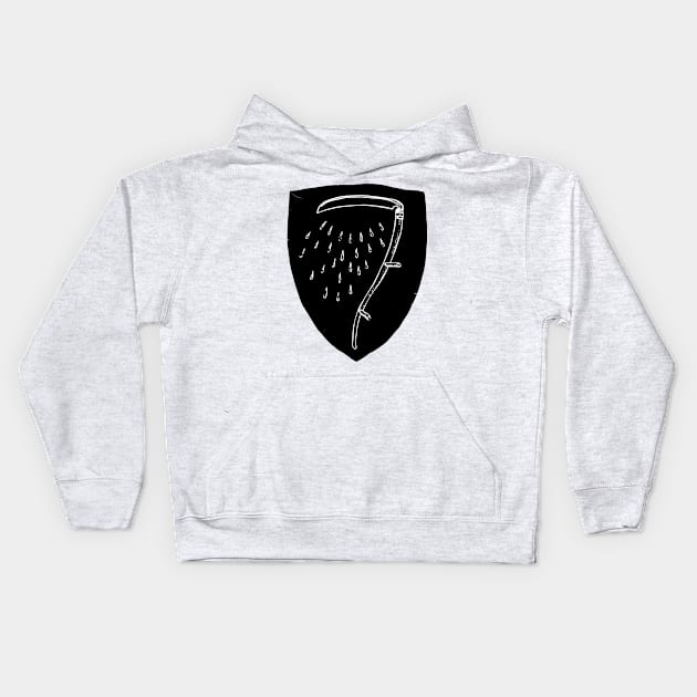 Death Scythe Kids Hoodie by pirsicivan